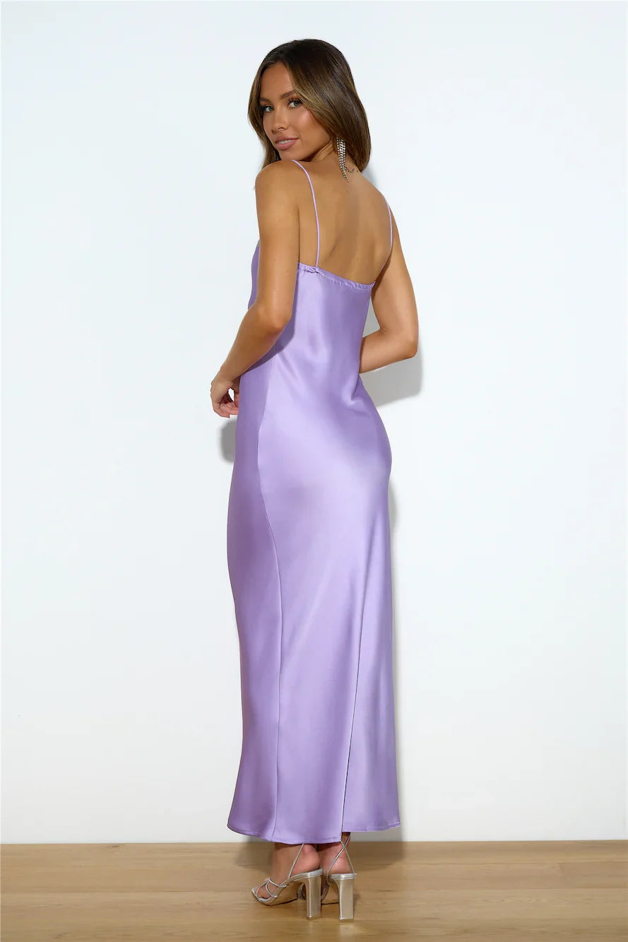 Touch Of Twinkle Maxi Dress Lilac